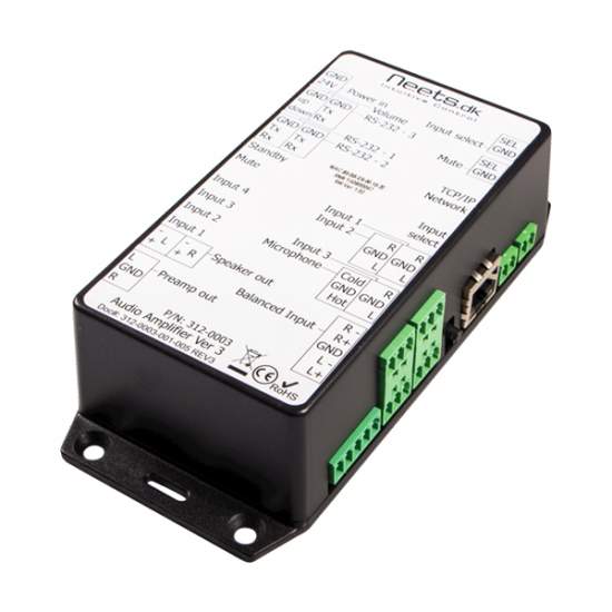 Ljudligf�rst�rkare 2x25W (Styrbar) i gruppen Hembioutrustning hos Ask�s Testmilj� 1 (312-0003-REA)