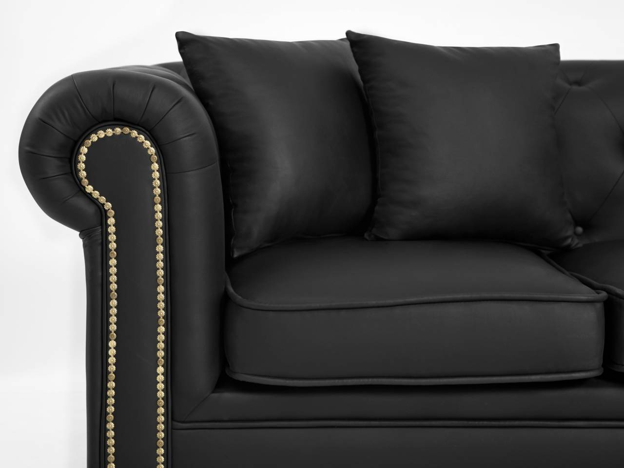 CHESTERFIELD 3+1 Svart