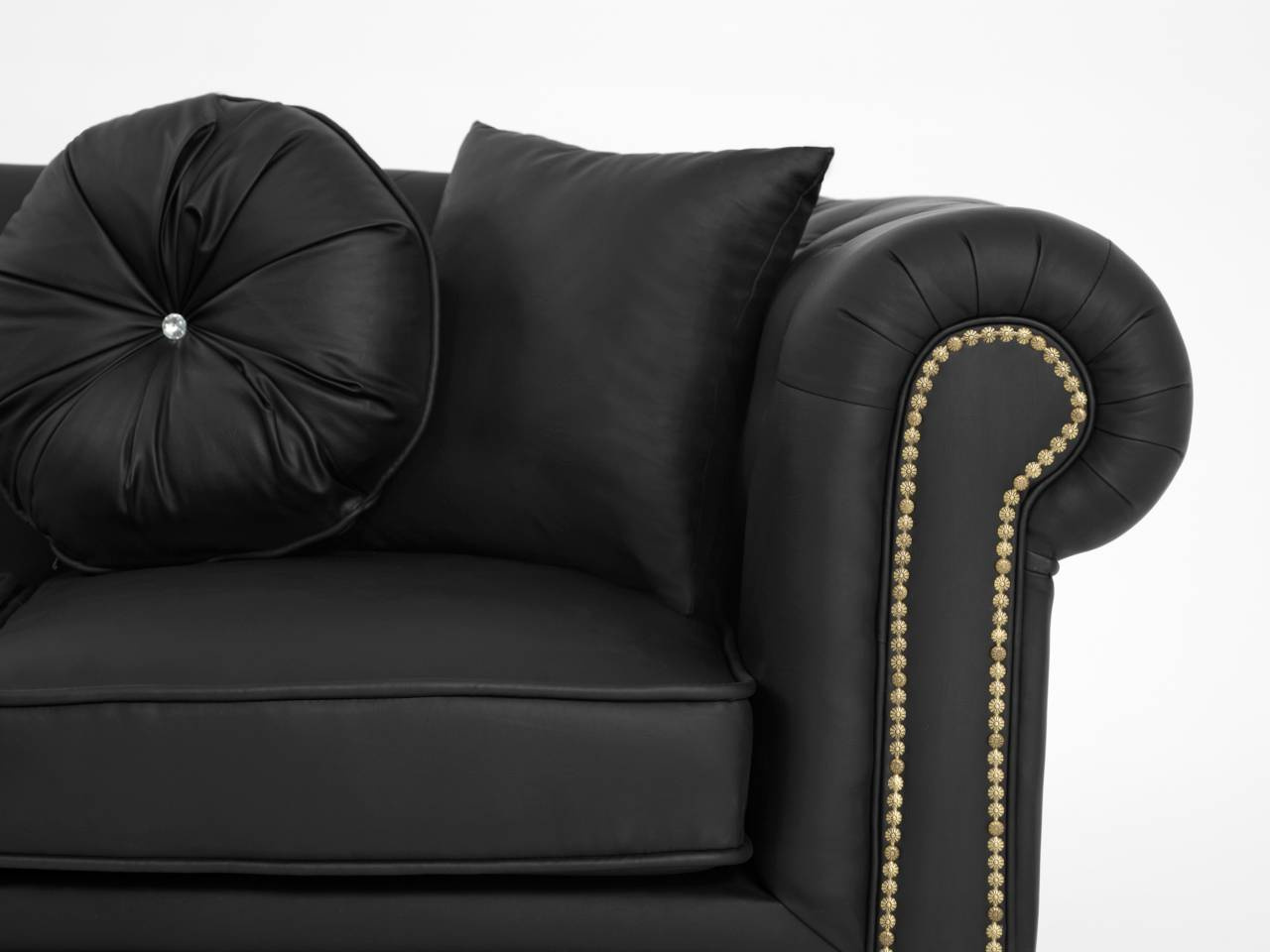 CHESTERFIELD 3+1 Svart