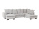 CHICAGO Large U-Soffa Ljusgrå CHICAGO Large U-Soffa Ljusgrå
