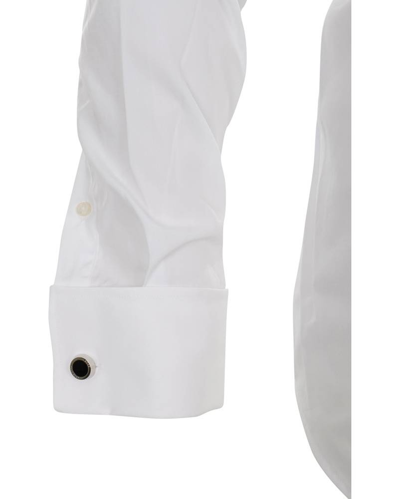 Laura Regular Fit Shirt Double Cuff White