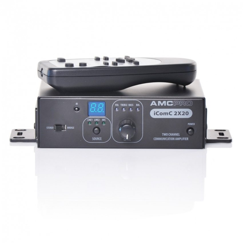 Ljudligf�rst�rkare 2x20W