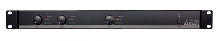 3-Kanalparks slutsteg, 2x150W + 300W